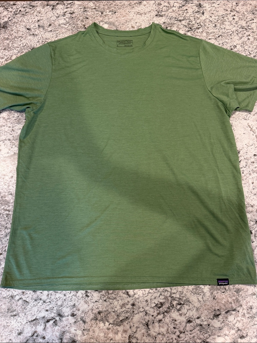 Patagonia Olive Green Short Sleeve Crew T-Shirt